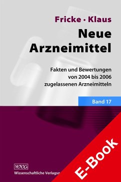 Neue Arzneimittel Band 17 (eBook, PDF) - Fricke, Uwe; Klaus, Wolfgang