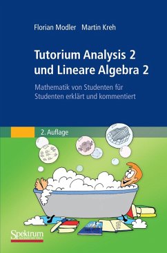 Tutorium Analysis 2 und Lineare Algebra 2 (eBook, PDF) - Modler, Florian; Kreh, Martin