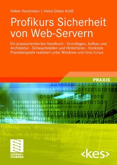 Cover Profikurs Sicherheit von Web-Servern (eBook, PDF)