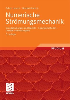 Numerische Strömungsmechanik (eBook, PDF) - Laurien, Eckart; Oertel jr., Herbert