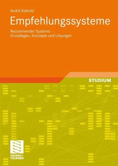 Cover Empfehlungssysteme (eBook, PDF)