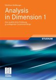 Analysis in Dimension 1 (eBook, PDF)