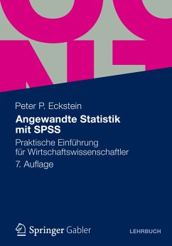 Angewandte Statistik mit SPSS (eBook, PDF) - Eckstein, Peter P.