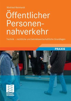 Öffentlicher Personennahverkehr (eBook, PDF) - Reinhardt, Winfried