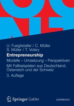 Entrepreneurship (eBook, PDF) - Fueglistaller, Urs; Müller, Christoph; Müller, Susan; Volery, Thierry