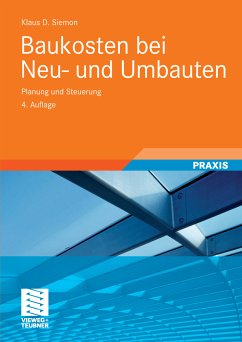 Baukosten bei Neu- und Umbauten (eBook, PDF) - Siemon, Klaus D.