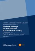 Essener Beiträge zur empirischen Wirtschaftsforschung (eBook, PDF)
