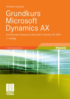 Grundkurs Microsoft Dynamics AX (eBook, PDF) - Luszczak, Andreas