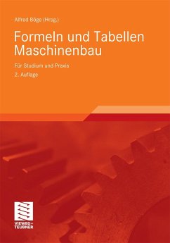 Cover Formeln und Tabellen Maschinenbau (eBook, PDF)