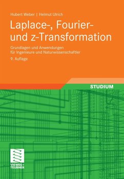 Laplace-, Fourier- und z-Transformation (eBook, PDF) - Weber, Hubert; Ulrich, Helmut