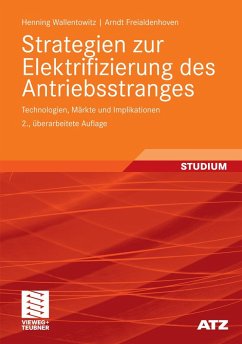 Strategien zur Elektrifizierung des Antriebsstranges (eBook, PDF) - Wallentowitz, Henning; Freialdenhoven, Arndt