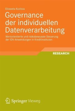 Cover Governance der individuellen Datenverarbeitung (eBook, PDF)