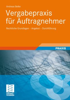 Vergabepraxis für Auftragnehmer (eBook, PDF) - Belke, Andreas