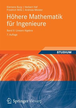 Höhere Mathematik für Ingenieure Band II (eBook, PDF) - Burg, Klemens; Haf, Herbert; Wille, Friedrich; Meister, Andreas