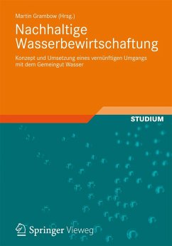 Nachhaltige Wasserbewirtschaftung (eBook, PDF)