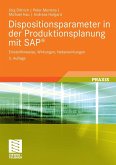 Dispositionsparameter in der Produktionsplanung mit SAP® (eBook, PDF)