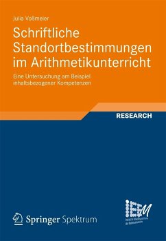 Schriftliche Standortbestimmungen im Arithmetikunterricht (eBook, PDF) - Voßmeier, Julia