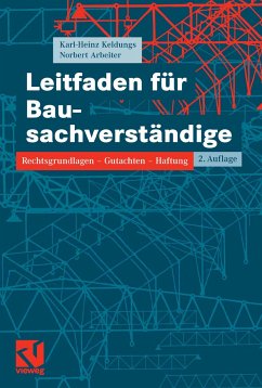 Leitfaden für Bausachverständige (eBook, PDF) - Keldungs, Karl-Heinz; Arbeiter, Norbert