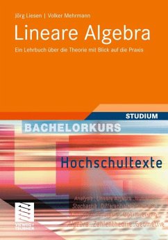 Lineare Algebra (eBook, PDF) - Liesen, Jörg; Mehrmann, Volker