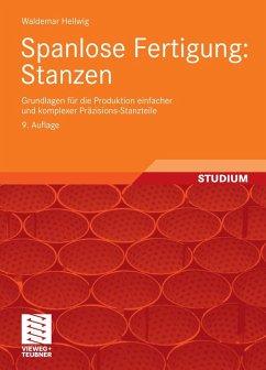 Spanlose Fertigung: Stanzen (eBook, PDF) - Hellwig, Waldemar