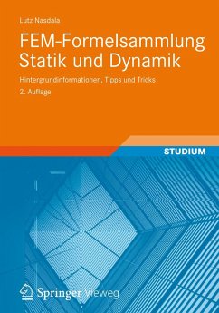 FEM-Formelsammlung Statik und Dynamik (eBook, PDF) - Nasdala, Lutz