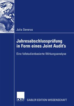 Jahresabschlussprüfung in Form eines Joint Audit's (eBook, PDF) - Baldauf, Julia