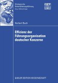 Effizienz der Führungsorganisation deutscher Konzerne (eBook, PDF)