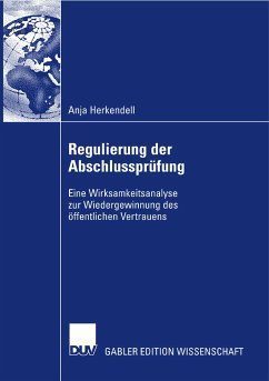 Regulierung der Abschlussprüfung (eBook, PDF) - Herkendell, Anja