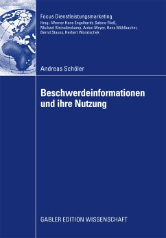 Beschwerdeinformationen und Ihre Nutzung (eBook, PDF) - Schöler, Andreas