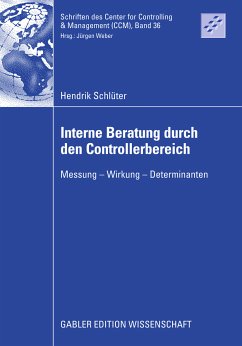 Interne Beratung durch den Controllerbereich (eBook, PDF) - Schlüter, Hendrik