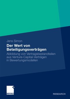 Der Wert von Beteiligungsverträgen (eBook, PDF) - Simon, Jens