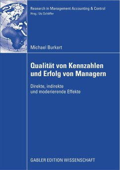 Qualität von Kennzahlen und Erfolg von Managern (eBook, PDF) - Burkert, Michael