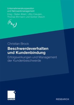 Beschwerdeverhalten und Kundenbindung (eBook, PDF) - Brock, Christian