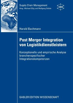 Post Merger Integration von Logistikdienstleistern (eBook, PDF) - Bachmann, Harald