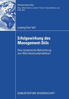 Erfolgswirkung des Management-Stils (eBook, PDF) - Voll, Ludwig