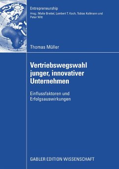 Vertriebswegswahl junger, innovativer Unternehmen (eBook, PDF) - Müller, Thomas