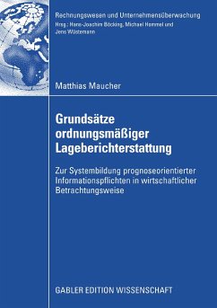 Grundsätze ordnungsmäßiger Lageberichterstattung (eBook, PDF) - Maucher, Matthias