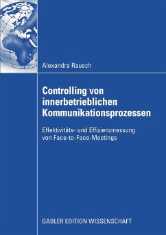 Controlling von innerbetrieblichen Kommunikationsprozessen (eBook, PDF) - Rausch, Alexandra