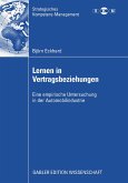 Lernen in Vertragsbeziehungen (eBook, PDF)