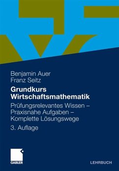 Grundkurs Wirtschaftsmathematik (eBook, PDF)