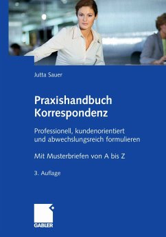 Praxishandbuch Korrespondenz (eBook, PDF) - Sauer, Jutta