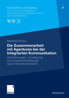 Die Zusammenarbeit mit Agenturen bei der Integrierten Kommunikation (eBook, PDF) - Bruhn, Manfred