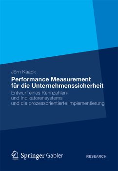 Performance-Measurement für die Unternehmenssicherheit (eBook, PDF) - Kaack, Jörn