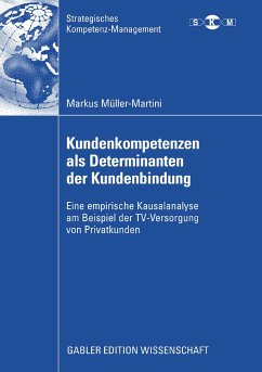 Kundenkompetenzen als Determinanten der Kundenbindung (eBook, PDF) - Müller-Martini, Markus