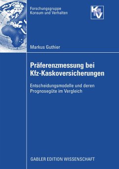 Präferenzmessung bei Kfz-Kaskoversicherungen (eBook, PDF) - Guthier, Markus