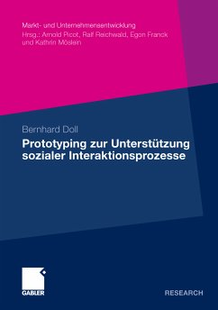 Prototyping zur Unterstützung sozialer Interaktionsprozesse (eBook, PDF) - Doll, Bernhard