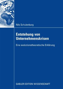 Entstehung von Unternehmenskrisen (eBook, PDF) - Schulenburg, Nils