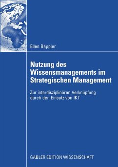 Nutzung des Wissensmanagements im Strategischen Management (eBook, PDF) - Bäppler, Ellen