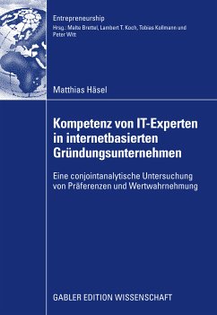 Kompetenz von IT-Experten in internetbasierten Gründungsunternehmen (eBook, PDF) - Häsel, Matthias