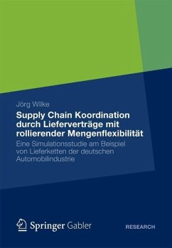 Supply Chain Koordination durch Lieferverträge mit rollierender Mengenflexibilität (eBook, PDF) - Wilke, Jörg